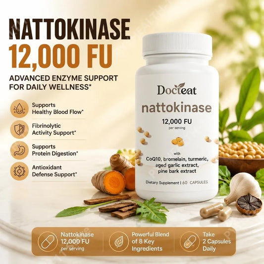 Docteat Nattokinase 12,000 FU Capsules