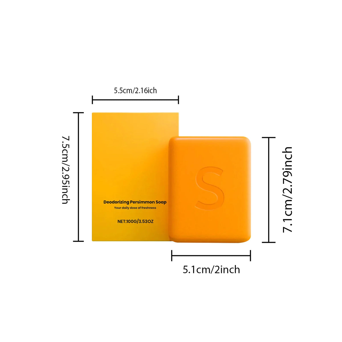 Deodorizing Persimmon Soap
