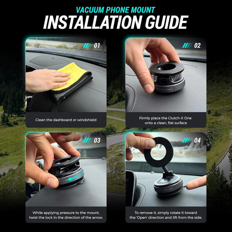 Magnetic Phone Holder Foldable Design 360°