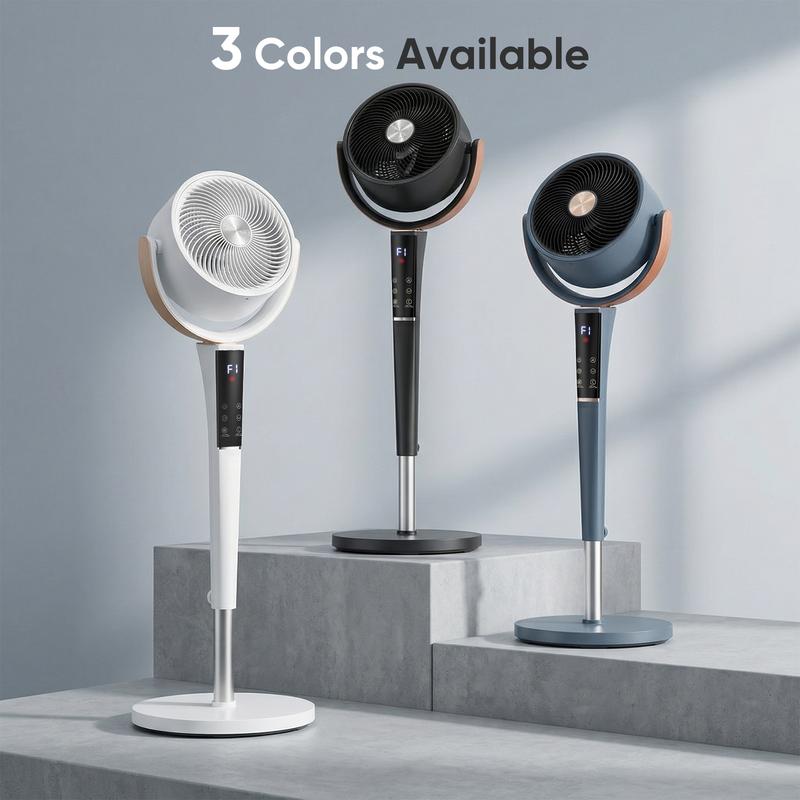 Forge Adjustable Height Portable Pedestal Fan 3 Speed Settings