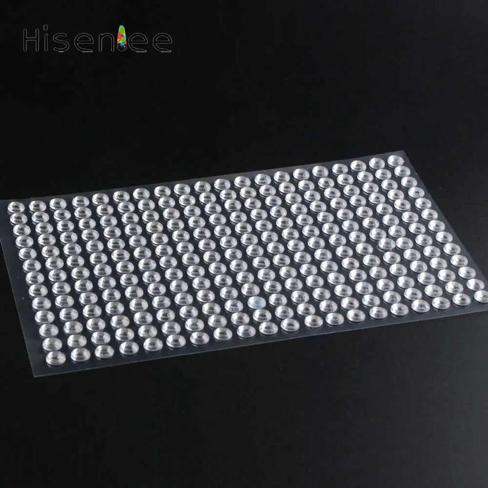 260-Piece Peel & Stick 6mm Crystal Rhinestones – 12 Colors