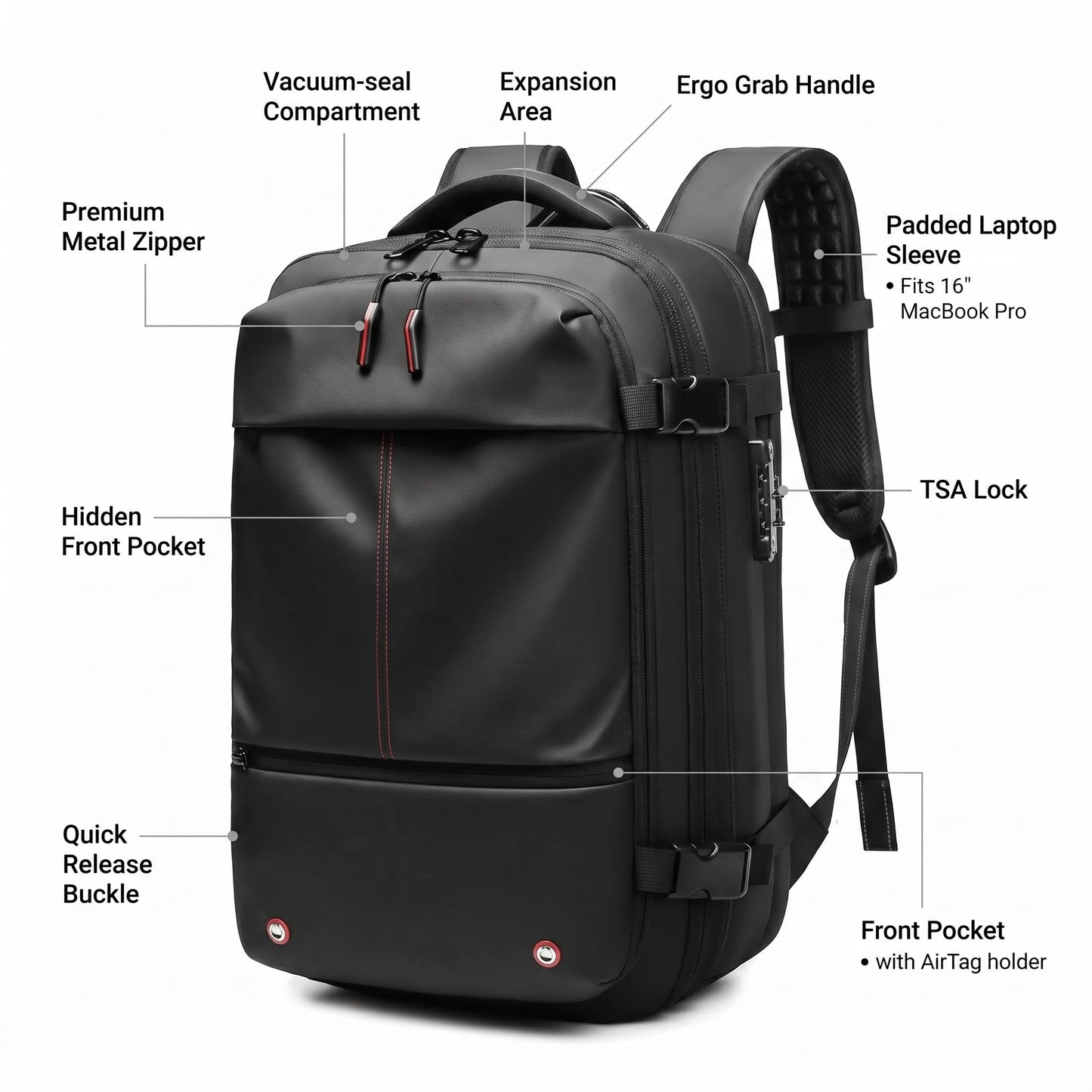 Air Pro Compression System 2nd Gen Travel Organizer Bag