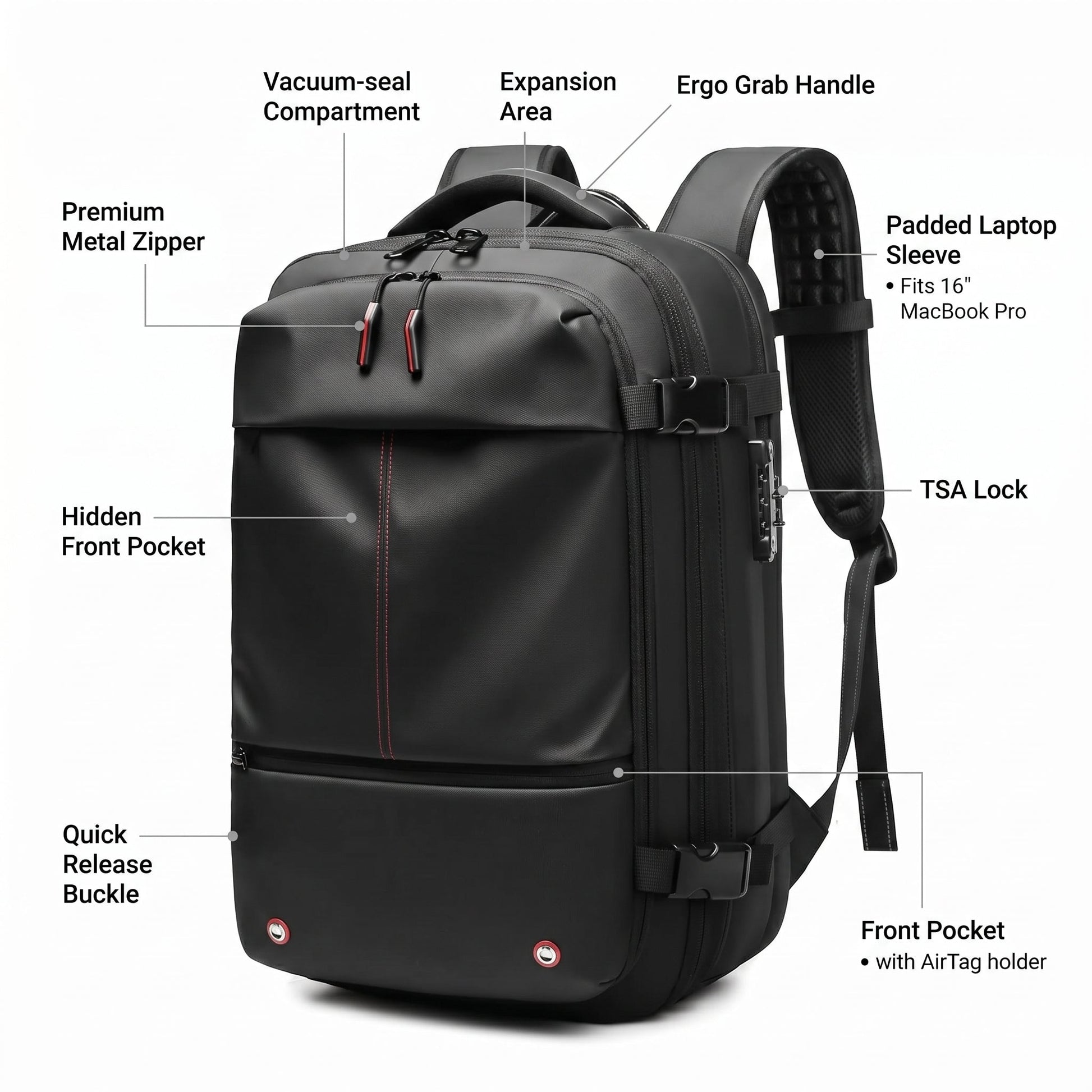 Air Pro Compression System 2nd Gen Travel Organizer Bag