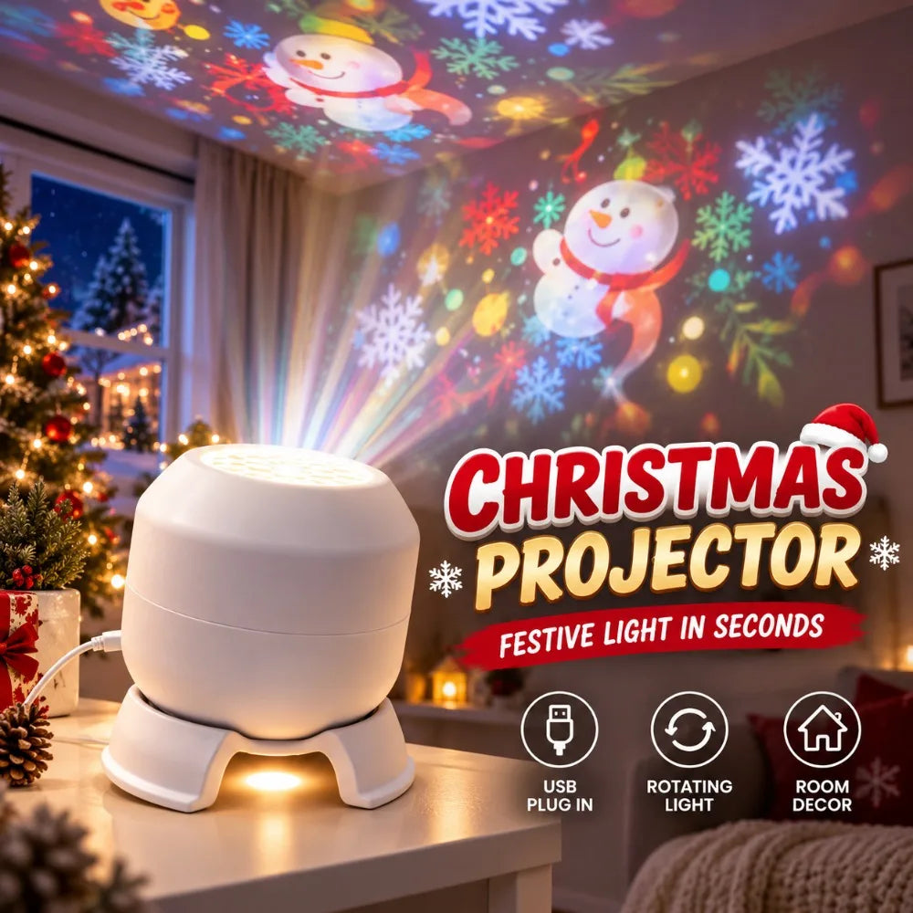 Holiday Projection Night Light