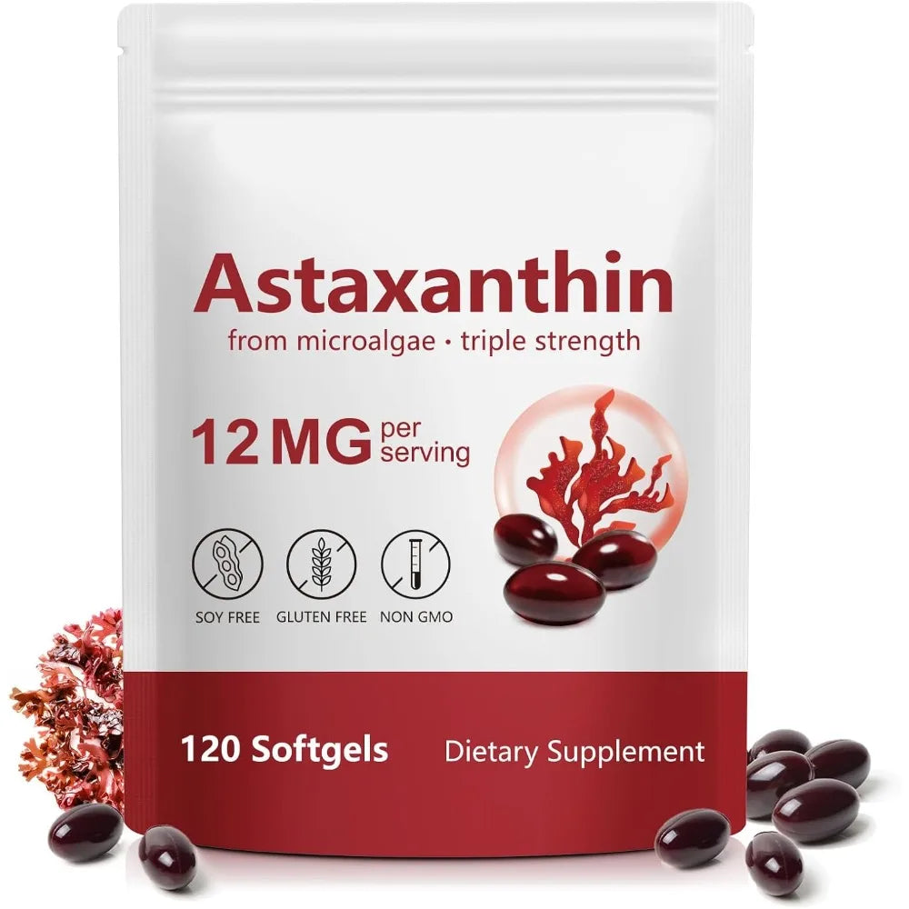Astaxanthin 12mg Softgels