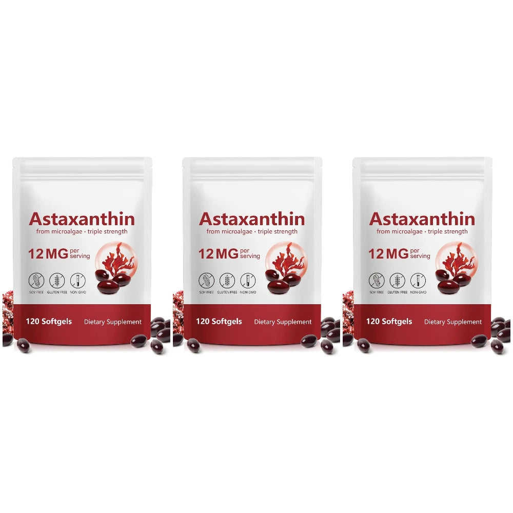 Astaxanthin 12mg Softgels