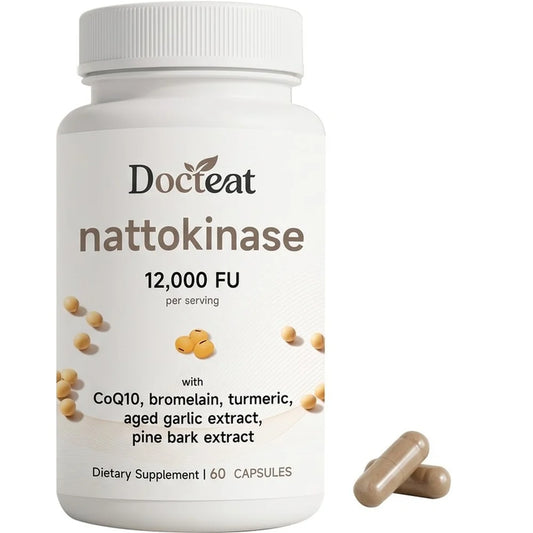 Docteat Nattokinase 12,000 FU Capsules