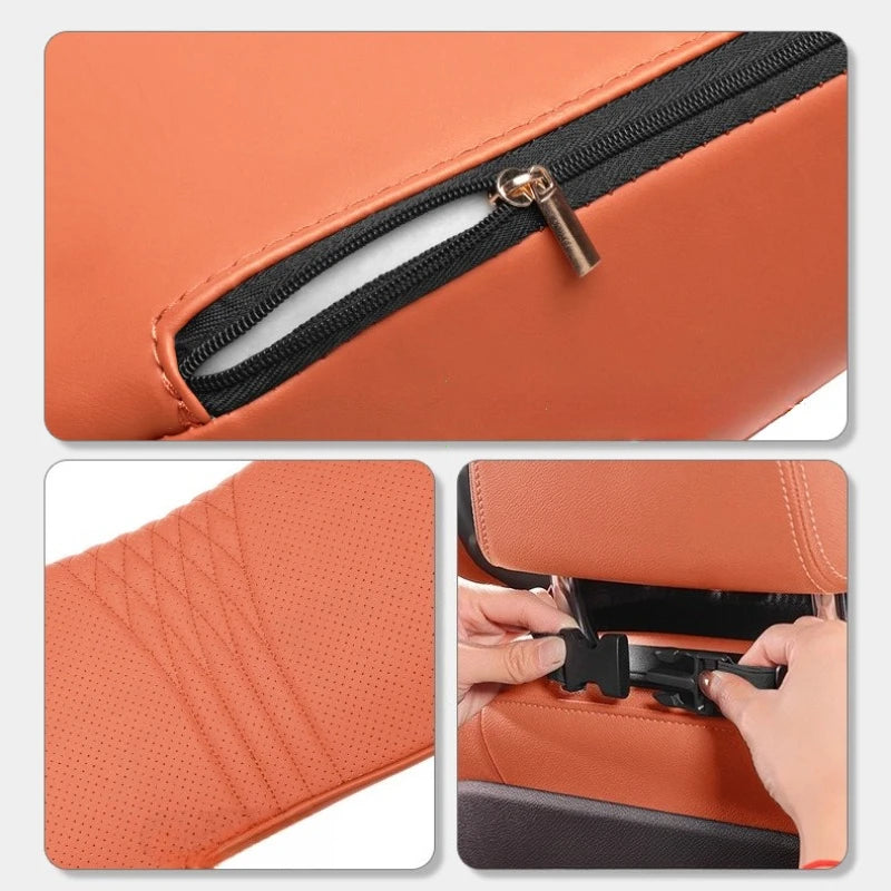 Luxurious Memory Foam Car Headrest Cushion | Ergonomic Neck Support Pillow