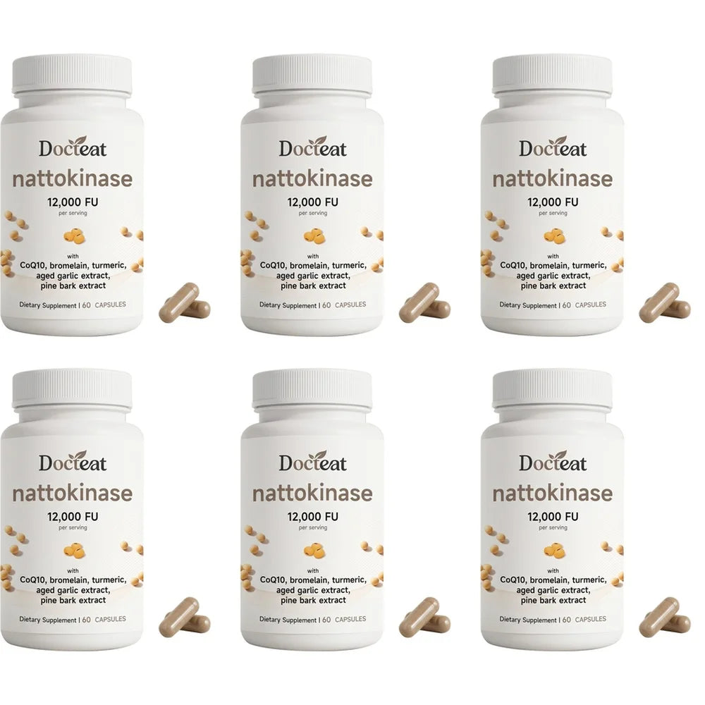 Docteat Nattokinase 12,000 FU Capsules