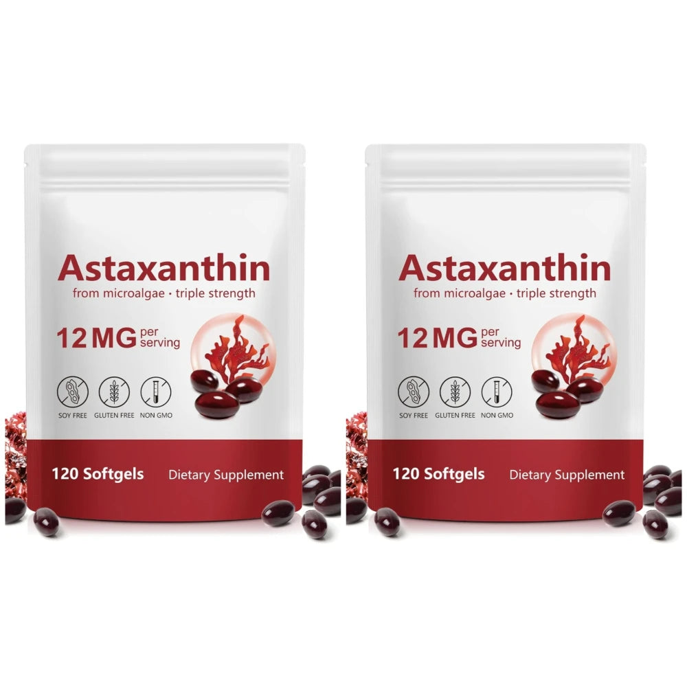 Astaxanthin 12mg Softgels