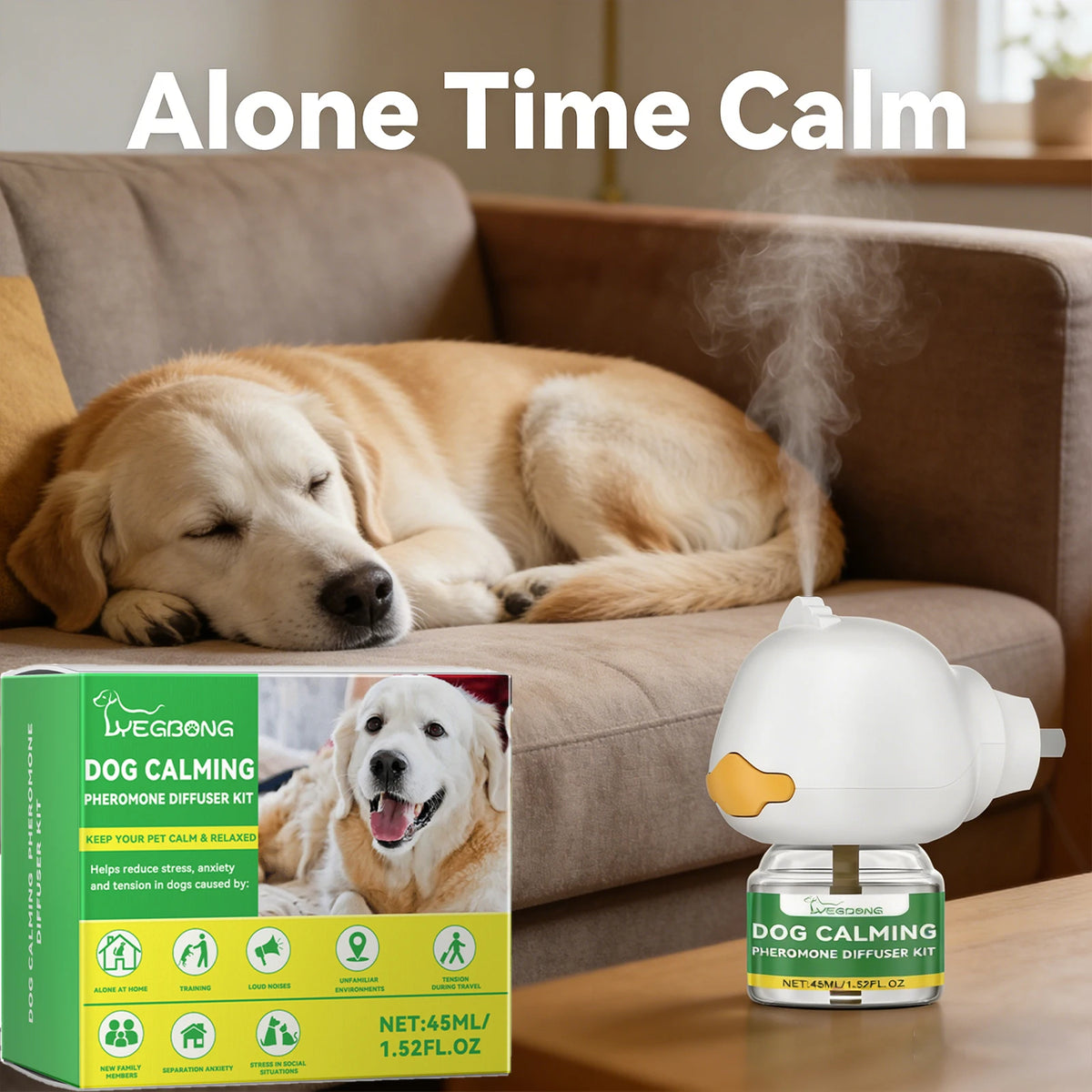 Dog Calming Diffuser Kit