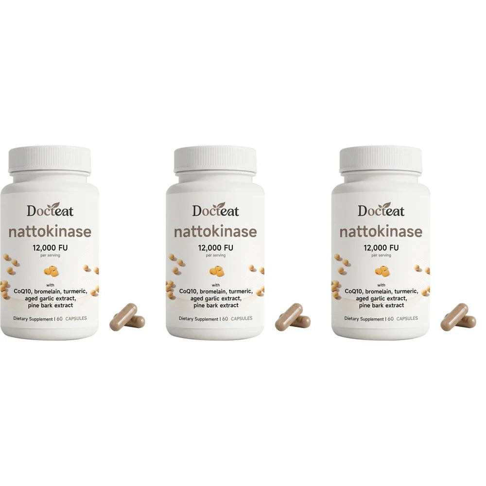 Docteat Nattokinase 12,000 FU Capsules