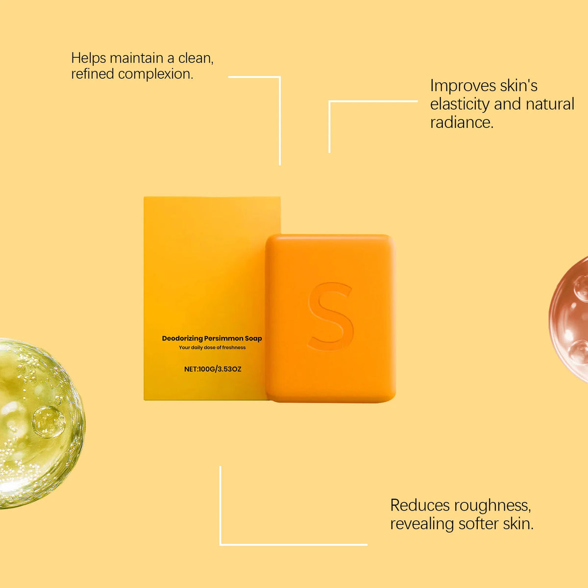 Deodorizing Persimmon Soap