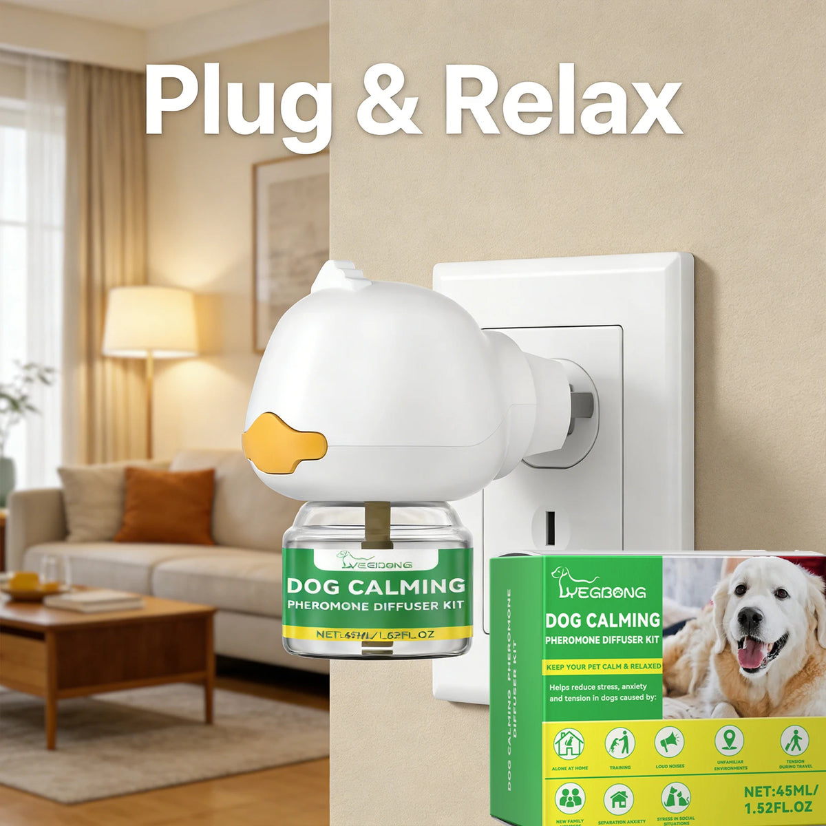 Dog Calming Diffuser Kit