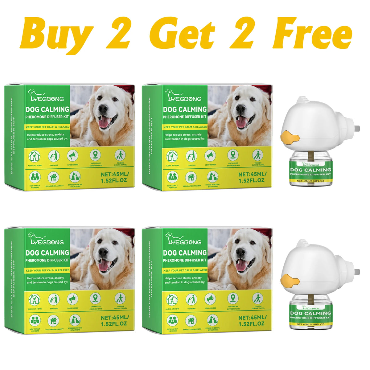 Dog Calming Diffuser Kit