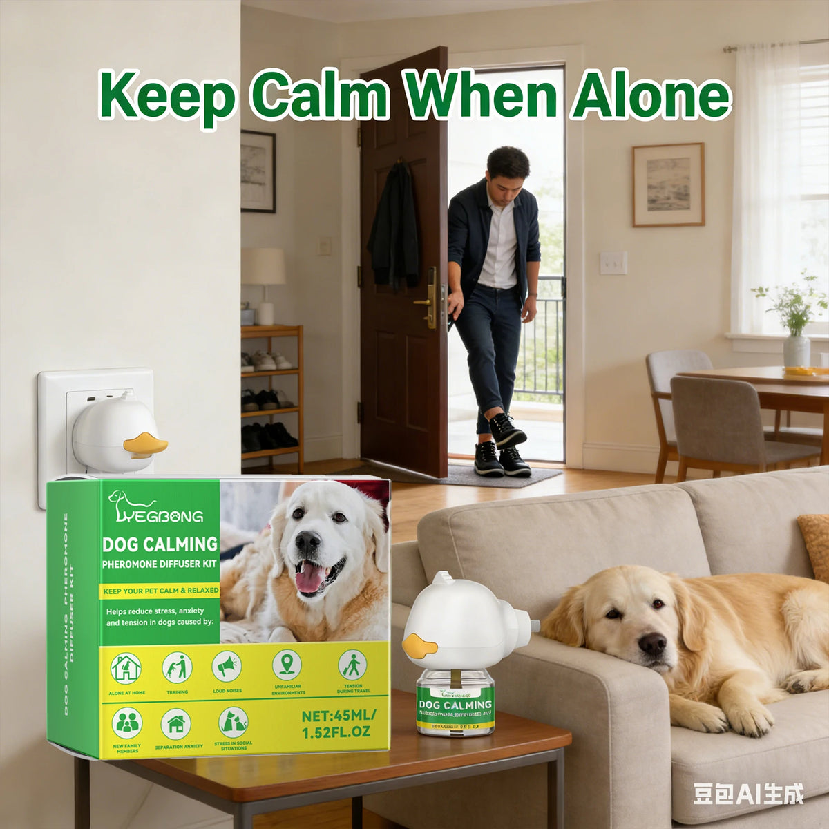 Dog Calming Diffuser Kit