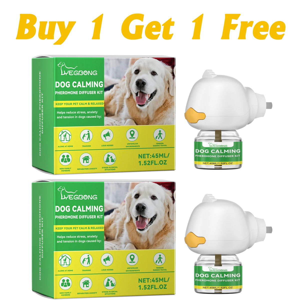 Dog Calming Diffuser Kit