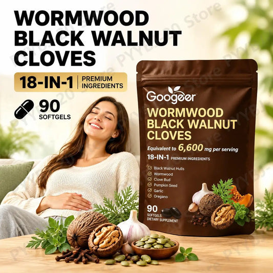 Wormwood Black Walnut Cloves Softgels
