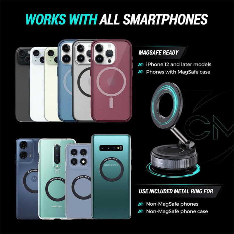 Magnetic Phone Holder Foldable Design 360°